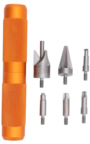Utensile multiuso per la preparazione dei bossoli, strumenti di sbavatura per smussi dei bossoli per la ricarica, detergente tascabile per primer dei bossoli, strumento alesatore