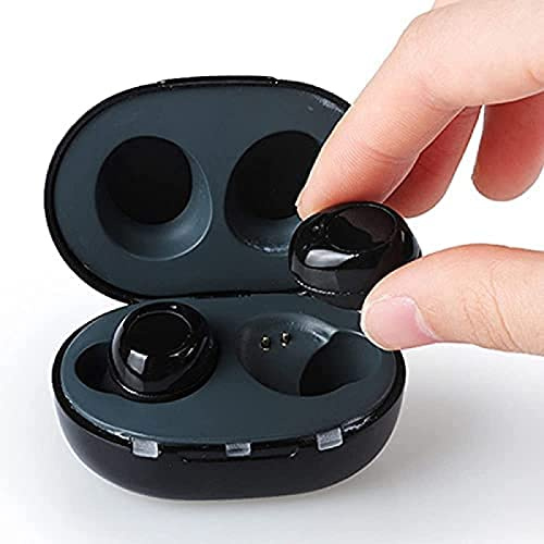 Digital Hearing Aid - Rechargeable Sound Amplifier for Seniors with In-Ear Noise Cancelling and Battery Storage Case for Hard of Hearing Adults