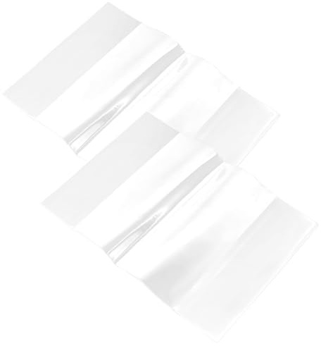 JOINPAYA 2 Stück Transparente A5 Buchumschläge Aus Pvc Buchfilm Für Sammelalben Notizbücher Und Lehrbücher Kratzschutz Wasser- Und Schmutzabweisend 32.00 X 22.50 Cm