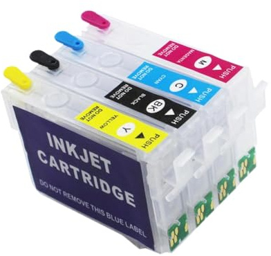 10 Set 604XL Cartridges di inchi riproduttibili vuoti con chip ARC Compatibile con XP-2200 XP-2205 XP-3200 XP-3205 XP-4200 XP-4205 WF-2910 WF-2930 WF-2935 WF-2950 stampanti
