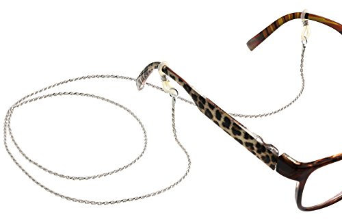 Silberketten Store DEIN SCHMUCK ONLINE SHOP Brillenkette No. 4 | bestehend aus einer Kordelkette 1,8mm |aus echt 925 Silber | nickelfrei und hochglanzpoliert |