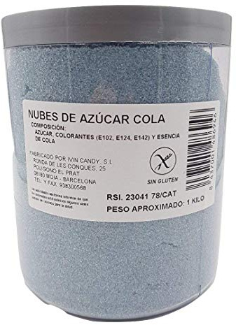 Préparé pour Cotton Candy - Barbe à papa - 1 Kg (Cola)