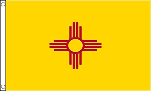 Bandera de Nuevo México - 100% poliéster con ojales - FlagSuperstore©