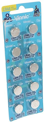 Vinnic 0 % HG LR44 alcaline 1,5 V