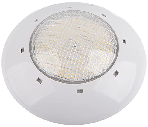 Garosa AC12V Warm Light LED Underwater Light IP68 Waterproof Rating Underwater Wall‑Mounted Swimming Pool Lamp(35W),Underwater Lights