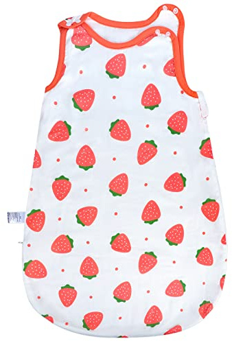 FLYISH DIRECT Babysack 0.5 Tog, 70% Bambusviskose + 30% Baumwolle, Supersoft und Atmungsaktiv