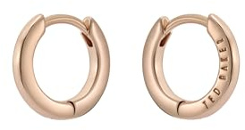 Ted Baker Logo Hoop Earrings For Women