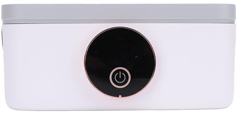 Srliya Fiambrera Portátil Inalámbrica con Calefacción Recargable, 5 Velocidades, Fiambrera Eléctrica Recargable por USB de 1000ml para Coche de Oficina