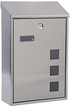 Wall Mounted Mailboxes for Outside,Mailboxes for Outside Wall Mount,Mailboxes & Accessories, Letterbox Posts Wall Mount Mailboxes Package Lockers Envelopes Mailing Supplies Mail Drop Collection Boxes