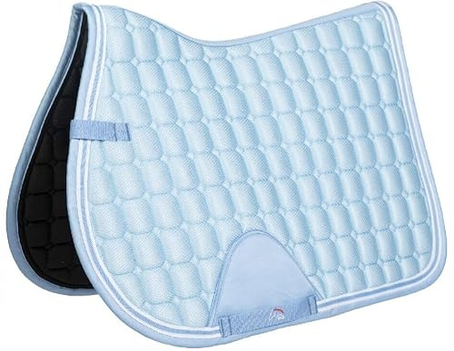 HKM Airy Mesh Schabracke, Hellblau, Dressur