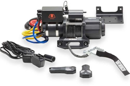 Elektrische Seilwinde ANTWINCH ATTA 3 Kunststoffseil 3500LB 1.6t 12 V
