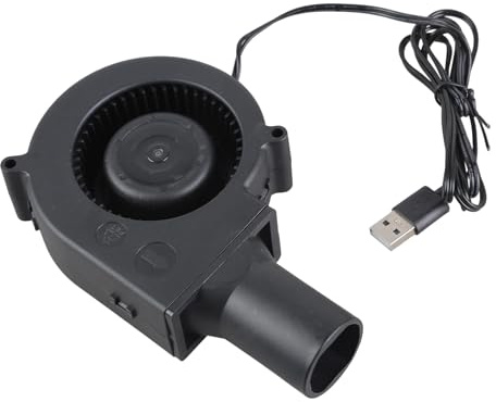 Ventilatore USB 5500RPM BBQ Pit Griglia a carbone ad alta velocità Ventilatore da campeggio all'aperto