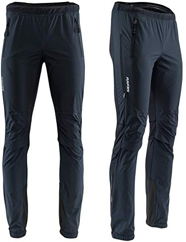 Silvini Herren Soracte Skitourenhose mit Verstärktem Flicken Auf der Innenseite des Knöchel Schwarz - 3XL