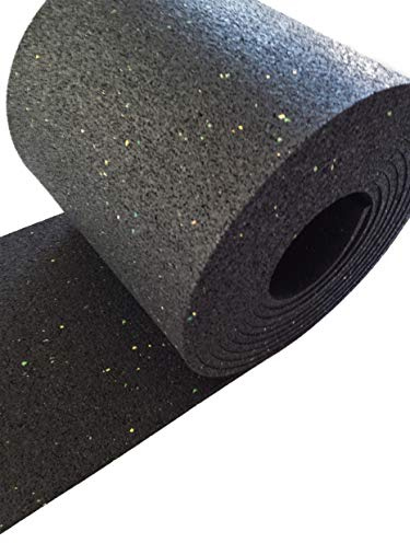 6mm Bautenschutzmatte 25 cm x 2 m Antirutschmatte Gummimatte Gummigranulat Matte