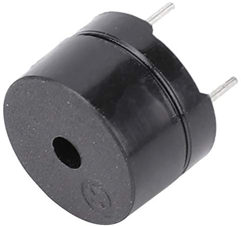 50 Stück Summer, 3V-12V AC Klemmen Passiver Alarmsummer, 16 Ohm Elektronischer Piepser für Sicherheitssysteme – Hochlaut & Zuverlässig