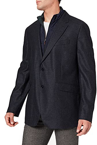 Hackett London Stretch Wl Cash Bib, Chaqueta Hombre, azul marino, 48