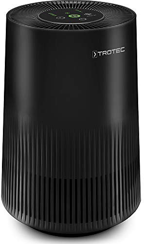 TROTEC Luftreiniger AirgoClean 11 E – HEPA Filter für Allergiker – Räume bis 15 m²/38 m³, Gebläsestufen 3, entfernt 99,97% aller Partikel, geeigner für Raucherzimmer, energieeffizient