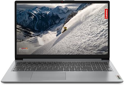 Lenovo IdeaPad 1 | 15 inch Full HD Laptop | AMD Ryzen 5 7520U | 8GB RAM | 256GB SSD | Windows 11 Home | Cloud Grey