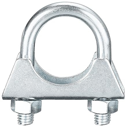 QUARKZMAN Tranquille U-Boulon Colliers Pour 25mm(1) Diamètre Échappement | Queue Tuyau, Échappement U Pince Selle Type U- Boulon Colliers