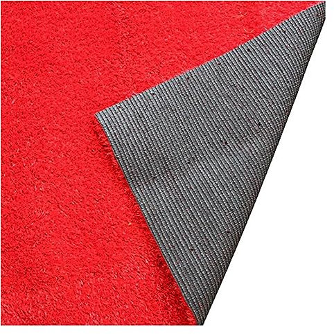 KJoBDwz Cesped Césped Artificial Colorido, fácil de Limpiar, Alfombra de césped Artificial, Rollo de césped Falso con Agujeros de Drenaje Alfombra de césped(150x200cm)