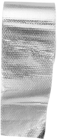 GRIRIW Hitzeschutzband Folie 5m x 5cm Hochtemperaturbeständiges Klebeband Für Auto Und Industrie Ideal Für Auspuff Und Abgasanlagen Inkl 6 Edelstahl Kabelbinder