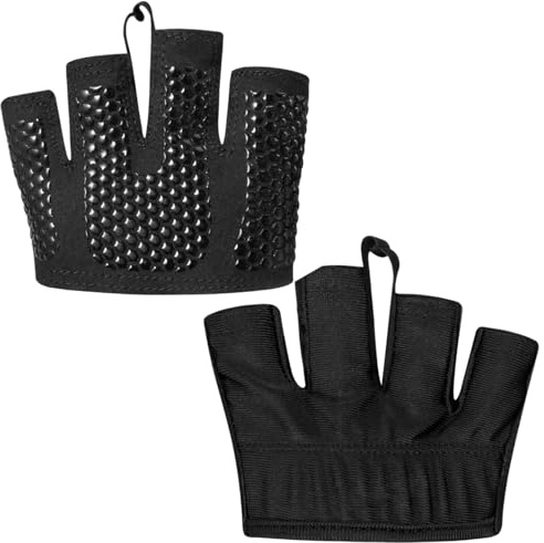 Zocipro Trainingshandschuhe Herren Kraftsport, Fitnesshandschuhe Herren, Gepolstert rutschfeste Halb Handschuhe für Gym Pull-Up Gewichtheben Krafttraining, Krafttraining Trainingshandschuh