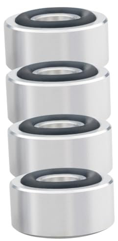 Veemoon 4pcs Speaker Vibration Damper Isolation Feet Pads for Turntable Speaker Stand Base Mat Slip
