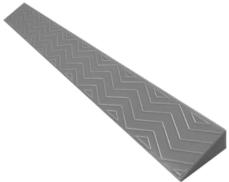 ZTZBFGM Grigio,100x12x5.5cm, Rampa per Sedia A Rotelle, Rampa di Soglia Portatile Rampe per Disabili per Scalini Altezza 1-6,5 Cm Rampa,per Scooter, Spazzatrice, Animali Domestici,Taglio Libero