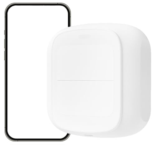 Acmerota Zigbee Smart Button Wireless Mini Switch Remote One Touch Button WiFi Wireless Switch, 2-Key 3-Way Control, Customized Actions, Lighting Multiple appliances Control via Smart Life APP