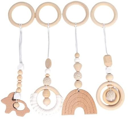 AILISK Spielbogen Anhänger Baby (Weiß)