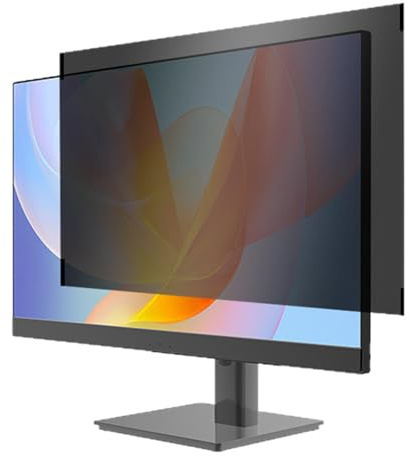 Oreilet Computer Privacy Screen Filter, 27 Inch 16:9 PET Magnetic Removable Anti Glare Blue Light Laptop Monitor Screen Protector, PC Display Film, Eye Protection