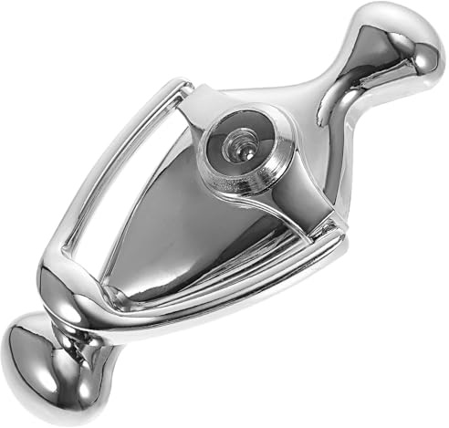 Alipis Modern Front Door Knockers with Peephole, Zinc Alloy Door Security Knocker, Comfortable Grip and Easy Installation for Home and Hotel Entrance