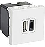 Legrand 77592 Msc 2Xusb-A+C 2Mod 2400Ma Ws