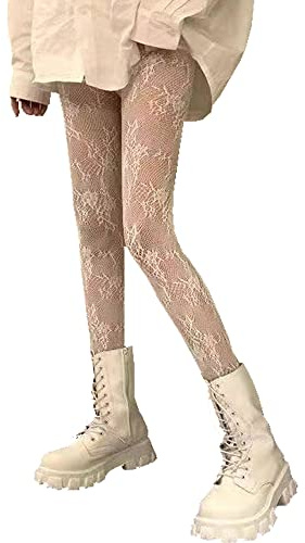 Tights Womens,Strumpor, Fisknätstrumpbyxor,Mesh Tights, Strumpbyxor,Nättights, Höga Strumpor,Högmidjade Nattklubbstrumpbyxor,Festlager.Mönstrade Fisknätstrumpbyxor