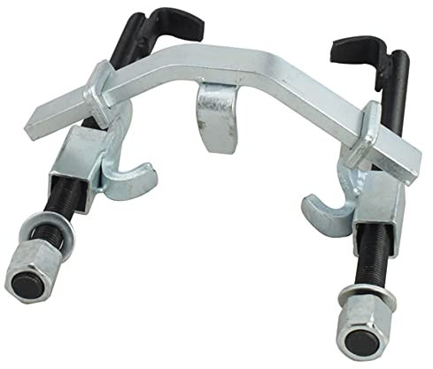 Herrselsam 3-TLG Universal Federspanner bis 1500kg / 1,5t Federn f. Tieferlegung KFZ Spanner Werkzeug