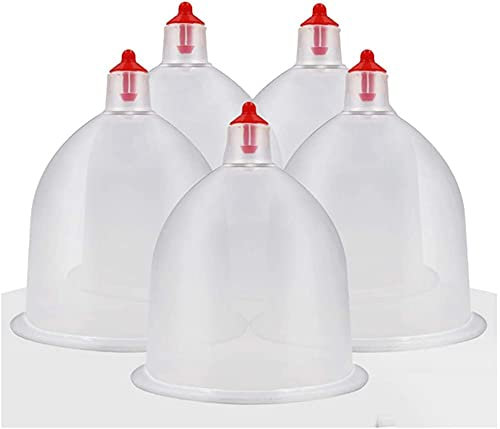 FOOJO Schröpftherapie-Set 5-teiliges Einweg-Schröpf-Vakuum-Schröpfset für Haushalte, Schönheitssalons, Gesundheitszentren, Kliniken usw. (Größe: 76 cm)
