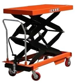 BADIKA Tavolo di Sollevamento a Forbice Elevatore a Forbice Idraulico Elevatore a Tavolo elevatore Elevatore Merci Elevatore Idraulico Carrello Idraulico(Folding 500kg900mm)