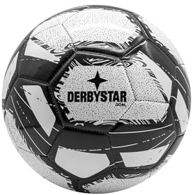 Derbystar Fußball Goal Größe 5 - Soft-PVC Trainingsball maschinengenäht in verschiedenen Farbkombinationen - Freizeitball für Kinder und Jugendliche