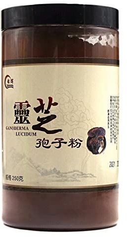 250g Polvo De Esporas De Hongo Reishi Polvo De Esporas De Ganoderma Lucidum Tea De Hierbas Chino Original Sin Aditivos De Flores Y Frutas Tee Nutritivo