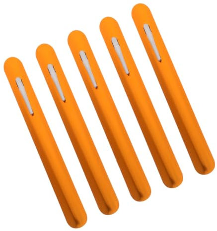 DEARMAMY 5pièces Ramasse Miettes Table Métal Grattoir Inoxydable Robuste Pour Nettoyage De Miettes Sur Table à Manger Outil Serveur Et Personnel De Restaurant Facile à Fixer Sur Vêtements