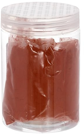 sourcing map Iron Oxide Powder Concrete Pigment 500 Mesh 3.5oz (100g) Iron Oxide Grout Pigment for Pastel Tile Paint Concrete Cement, Crimson
