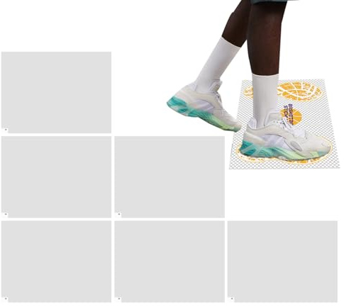Basketball Sticky Mat - Training Mat | Replaceable Sticky Sheet | Anti-Slip Pad Board With Friction-Enhancing surf.ce, Improves Traction For Sports Training, Ideal For Courts And Gyms