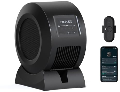 CYCPLUS Smart Indoor Cycling Fan, BLDC Motor, 5 Speed Modes, Low Noise