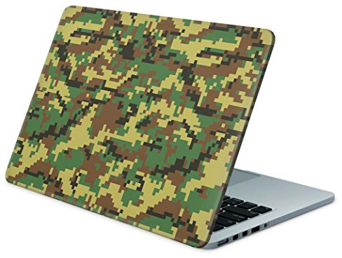 Skins4u Laptop Aufkleber Universal Skin Netbook Sticker für bis zu 15,6 Displays in 38,1x26,7cm - Digital Wood Camo