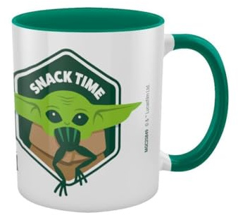 Star Wars: The Mandalorian MGC25849 The Mandalorian MGC25849 - Taza, 325 Milliliters, Cerámica, Estándar