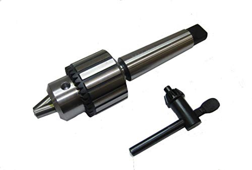 RDGTOOLS 4MT Key-Type Drill Chuck 1-16MM Capacity 4 Morse Taper