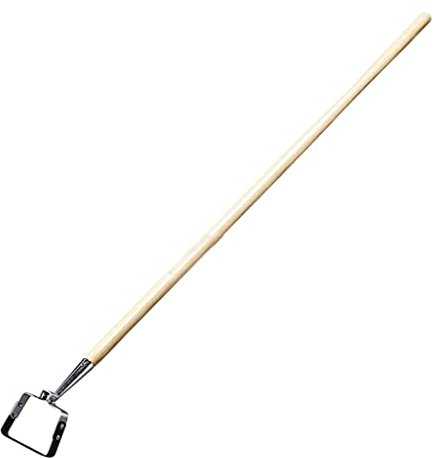 Escardador malas hierbas oscilante. Azada binadora de Acero templado que evita deformaciones . Gran durabilidad. Tratamiento especial para alargar la vida de la herramienta. Extractor malas hierbas