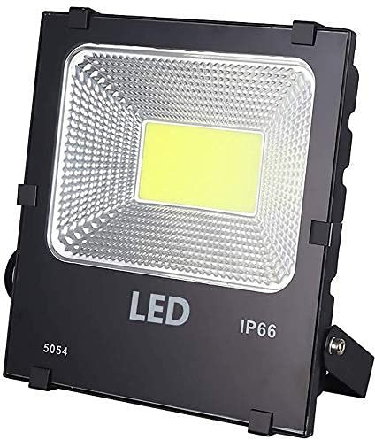 ZVALIEVYE Led Floodlight Led Garden Floodlight Ip65 Watertight Outdoor Work Light 6500K Super Bright Spotlight for Garagege Construction Lighting 50W