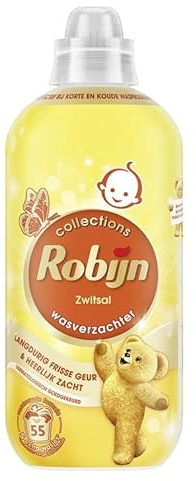 8-pack – Robijn sköljmedel – Zwitsal – 55 tvättar/1,1 liter