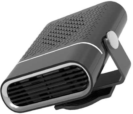 SEWOART Riscaldatore Auto Portatile Nero con Ventilatore Raffreddamento e Funzione Fog Sbrinatore e Asciugatrice Parabrezza per Interni Veicolo e Camion Riscaldamento Rapido e Affidabile